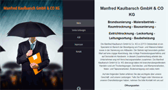 Desktop Screenshot of kaulbarsch.com